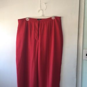 RED Dress pants